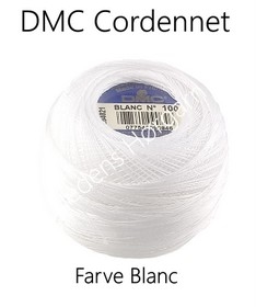 DMC Cordonnet Special nr. 100 farve blanc